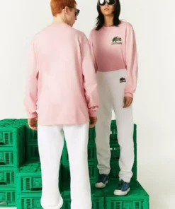 Lacoste MINECRAFT - T-shirt à Manches Longues - Rose -Lacoste Soldes Magasin 9aaeffac3a5e449ba6b366d74c86bc00