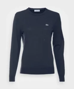 Lacoste Pullover - Navy Blue -Lacoste Soldes Magasin 9addd5ecbb224fbbbd7612af599b8a1c