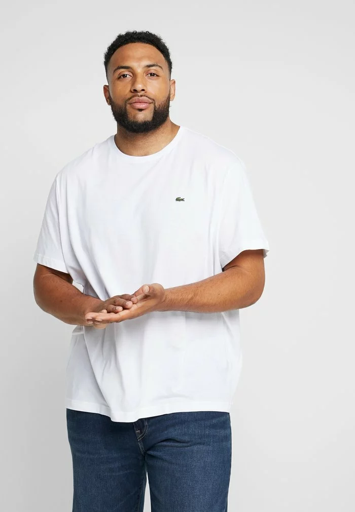 Lacoste T-shirt Basique - Blanc 1 Lacoste T-shirt Basique - Blanc