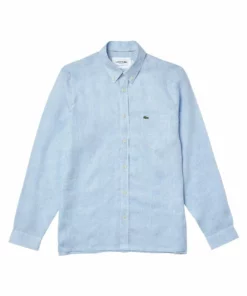 Lacoste Chemise - Bleu -Lacoste Soldes Magasin 9b167fb11e834817aebb81d48ef3fbed