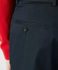 Lacoste HEREN - Pantalon Classique - Bleu Marine -Lacoste Soldes Magasin 9bad48cd90764f0494f8d4a798db3b6a