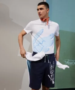 Lacoste Short - Navy Blue -Lacoste Soldes Magasin 9d43fdd3f1544cbe96cd8549bc8433ff