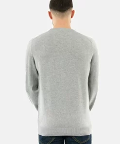 Lacoste Pullover - Gris -Lacoste Soldes Magasin 9eaf69d0a0d544879b2a22dce52cc0ea