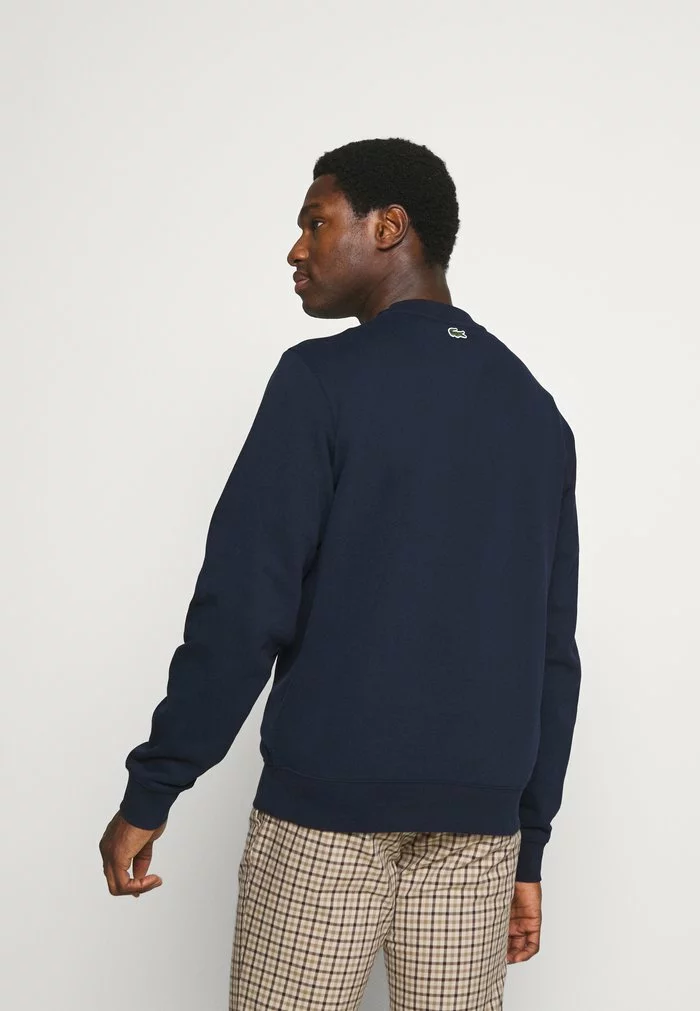 Lacoste Sweatshirt - Navy Blue 3 Lacoste Sweatshirt - Navy Blue – Image 3
