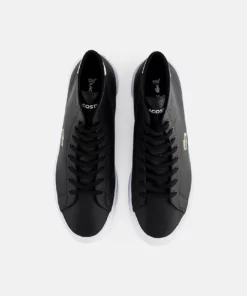 Lacoste Baskets Montantes - Blk/wht -Lacoste Soldes Magasin 9f66e0a747e4441aba7cb453f00233df