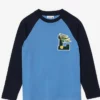 Lacoste KINDER - T-shirt à Manches Longues - Bleu/bleu Marine