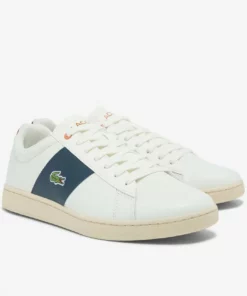 Lacoste CARNABY - Baskets Basses - Off Wht/nvy -Lacoste Soldes Magasin 9f7afa619d00425e95b3d9ac7e9572fd