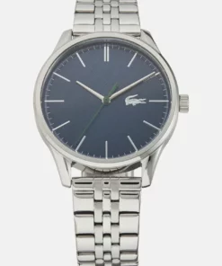 Lacoste VIENNA GIFT SET - Montre - Silver-coloured/blue