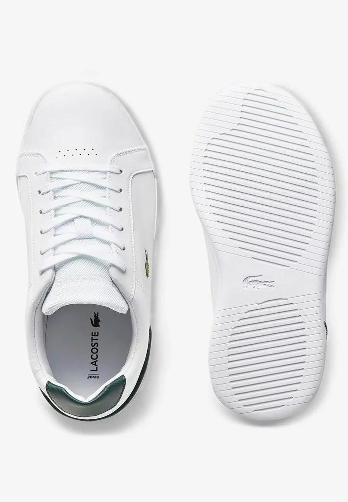Lacoste Baskets Basses - Wht/dk Grn 1 Lacoste Baskets Basses - Wht/dk Grn