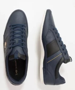 Lacoste CHAYMON - Baskets Basses - Navy/black -Lacoste Soldes Magasin a18ae5309bc247f5a7af73ef42e1a81e