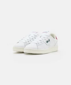 Lacoste MASTERS CLASSIC - Baskets Basses - White/burgundy -Lacoste Soldes Magasin a19793e5d6c2481d9525b2b27e0c975f