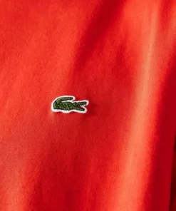 Lacoste T-shirt Basique - Rouge -Lacoste Soldes Magasin a1f1ba6d2a1e4b6b9f8788f8ae0f0ef8