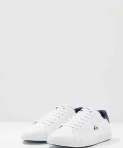 Lacoste GRADUATE - Baskets Basses - White/navy/red -Lacoste Soldes Magasin a2629f0178c543a4bbfa63518e34af85