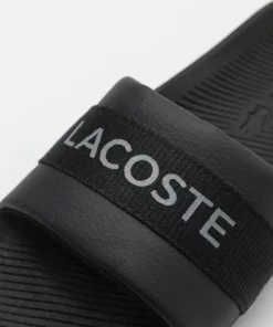 Lacoste CROCO SLIDE - Mules - Black -Lacoste Soldes Magasin a2ab1d14ef9b4c6381ae2b955589368b