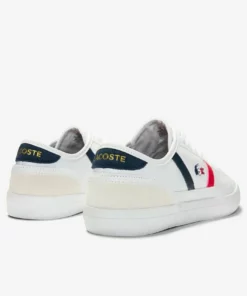 Lacoste Baskets Basses - Wht/nvy/red 6 Lacoste Baskets Basses - Wht/nvy/red -Lacoste Soldes Magasin a3f135b23a7643a195d112c15c735edc