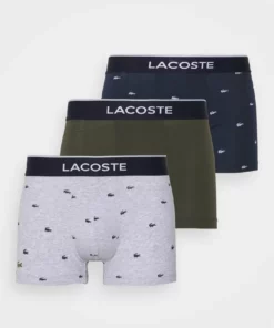 Lacoste 3 PACK - Shorty - Marine/argent Chine/baobab -Lacoste Soldes Magasin a537406868534cf786efcbf28f7f5bc5