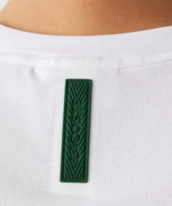 Lacoste T-shirt Imprimé - Blanc -Lacoste Soldes Magasin a5f87780413c40b38fa283a046dd1945