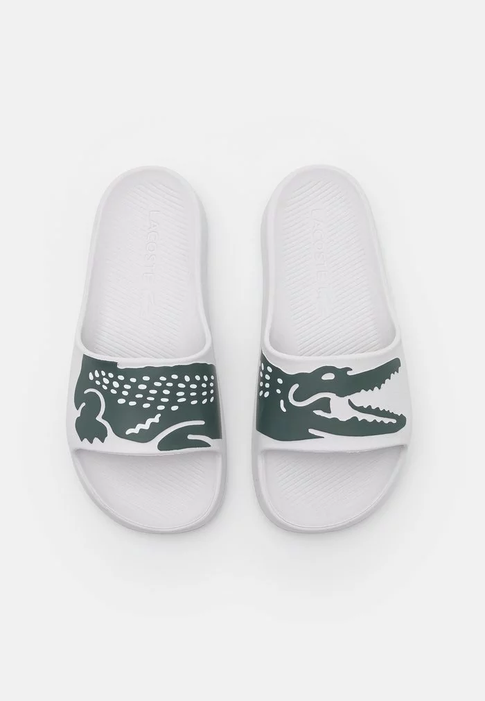 Lacoste CROCO - Mules - White/dark Green 6 Lacoste CROCO - Mules - White/dark Green – Image 6