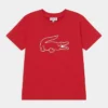 Lacoste TEE LOGO UNISEX - T-shirt Imprimé - Rouge