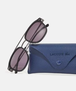 Lacoste Lunettes De Soleil - Dark Grey/black -Lacoste Soldes Magasin a9d5eb094ded4296b5322bceca9b8b3c