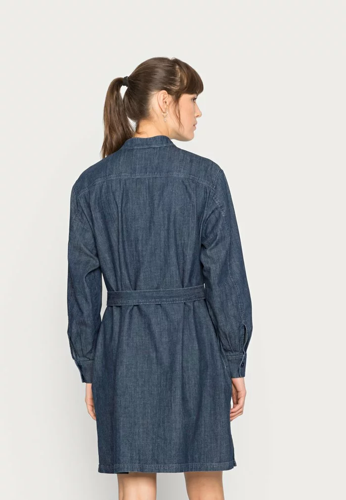 Lacoste Robe En Jean - Medium Blue 3 Lacoste Robe En Jean - Medium Blue – Image 3