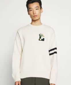 Lacoste Pullover - Beige/bleu Marine -Lacoste Soldes Magasin aac652563e0848518c6f98d66ca94d87