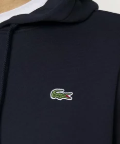 Lacoste Sweat à Capuche - Marine -Lacoste Soldes Magasin ab1be21f1ed8420b99f0c64ed4c22233