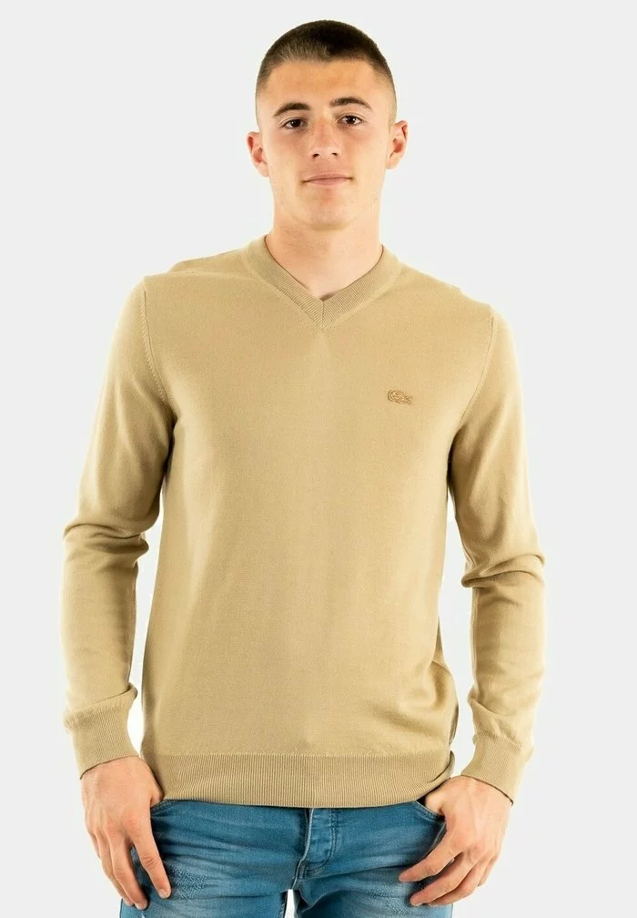 Lacoste Pullover - Beige 1 Lacoste Pullover - Beige