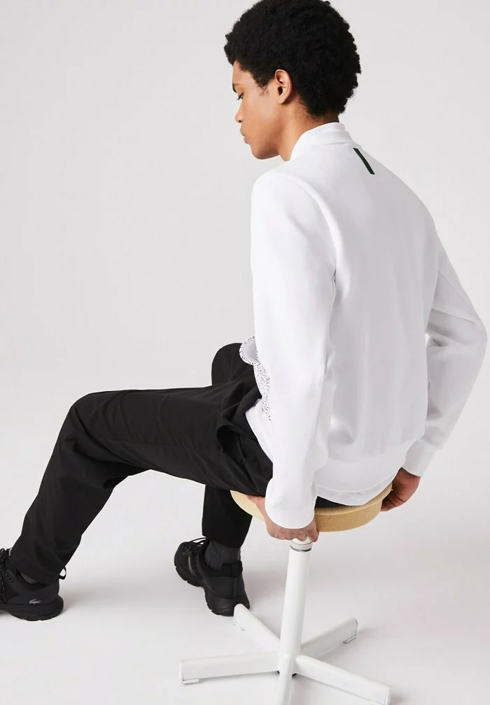 Lacoste Sweatshirt - White 3 Lacoste Sweatshirt - White – Image 3