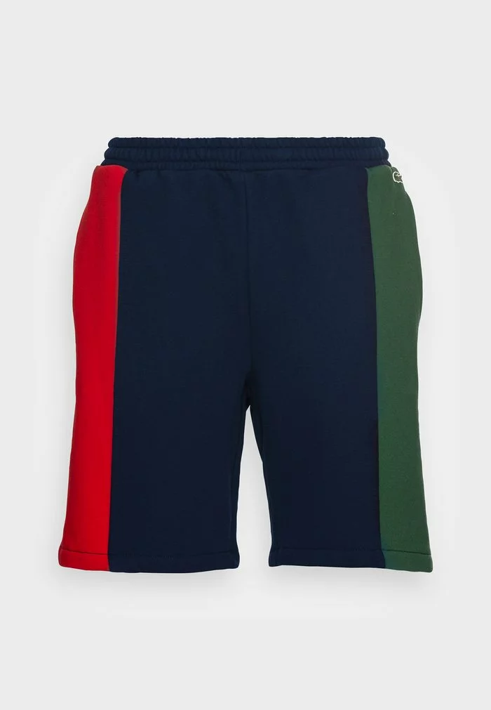 Lacoste UNISEX - Short - Navy Blue/red Green 4 Lacoste UNISEX - Short - Navy Blue/red Green – Image 4