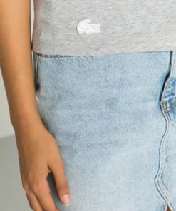 Lacoste EXCLUSIVE - T-shirt Imprimé - Silver Chine -Lacoste Soldes Magasin ac42c84a3f3c4dc393d20baf7080b7b2