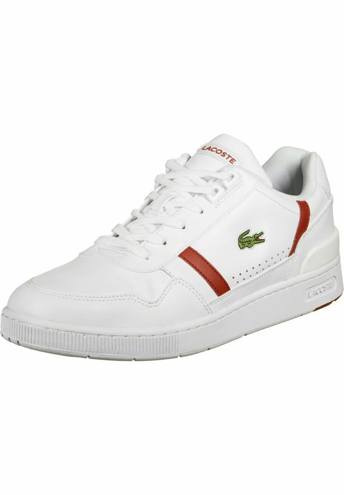 Lacoste Baskets Basses - Wht Red 2 Lacoste Baskets Basses - Wht Red – Image 2