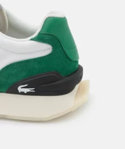 Lacoste DELUXE - Baskets Basses - White/green -Lacoste Soldes Magasin ada1e4df51e54be0881cca5611c62858
