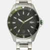 Lacoste TIEBRAKER - Montre - Silver-coloured/green