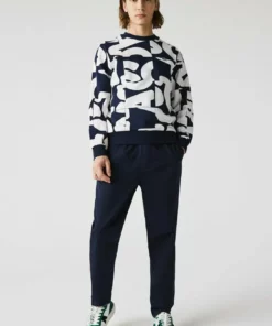 Lacoste Sweatshirt - Bleu Marine Blanc