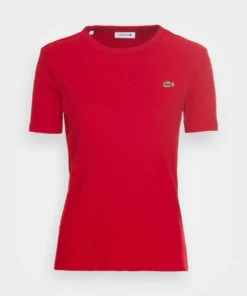 Lacoste T-shirt Basique - Ladybird -Lacoste Soldes Magasin ae95bec3ea674e19a1ed2e34c5452138