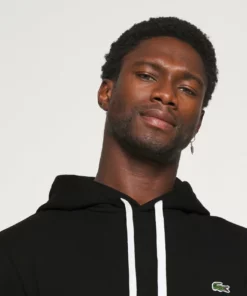 Lacoste Sweat à Capuche - Black -Lacoste Soldes Magasin af1374db4d33435ebdeef03a7b8370cb