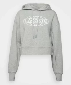 Lacoste EXCLUSIVE - Sweat à Capuche - Silver Chine -Lacoste Soldes Magasin af29452182c84279a8807b389f9c6078