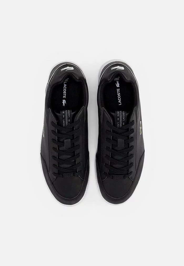 Lacoste GRADUATE CAP - Baskets Basses - Black/white 4 Lacoste GRADUATE CAP - Baskets Basses - Black/white – Image 4