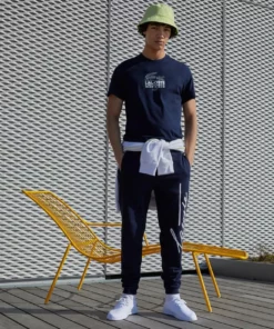 Lacoste T-shirt Imprimé - Navy Blue