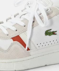 Lacoste T-CLIP - Baskets Basses - Wht/brw -Lacoste Soldes Magasin afba919dd15447879a37fc83380fb4e9