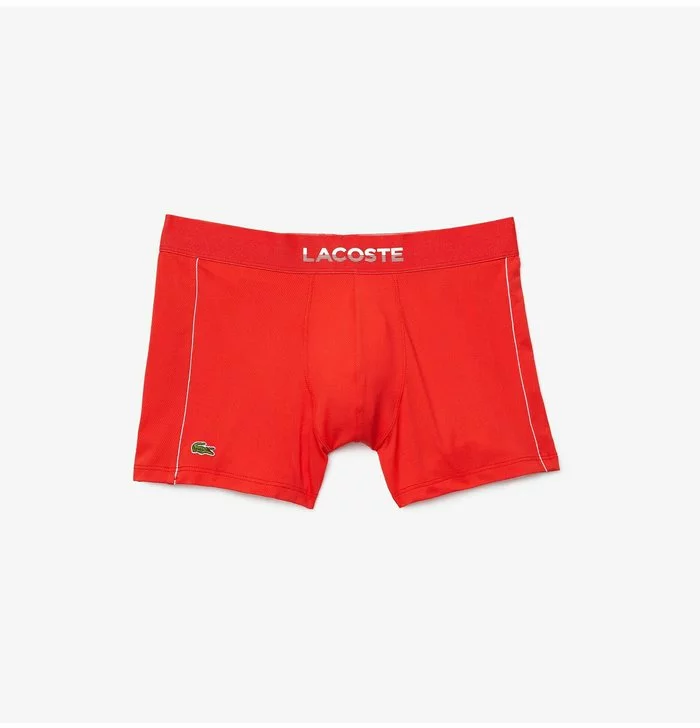 Lacoste CALECON HOMME - Shorty - Rouge 1 Lacoste CALECON HOMME - Shorty - Rouge