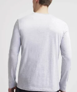 Lacoste T-shirt à Manches Longues - Silver Chine -Lacoste Soldes Magasin b15564dee79340169fd99e27694d84e5