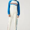 Lacoste Pantalon De Survêtement - Blanc/rouge/bleu
