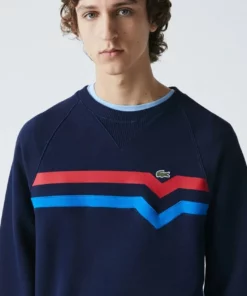 Lacoste Sweatshirt - Bleu Marine Rouge Bleu 7 Lacoste Sweatshirt - Bleu Marine Rouge Bleu -Lacoste Soldes Magasin b15ce6a26a2d4de0953fedc01a254432