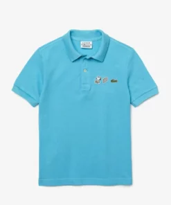 LACOSTE X PEANUTS - Polo - Bleu