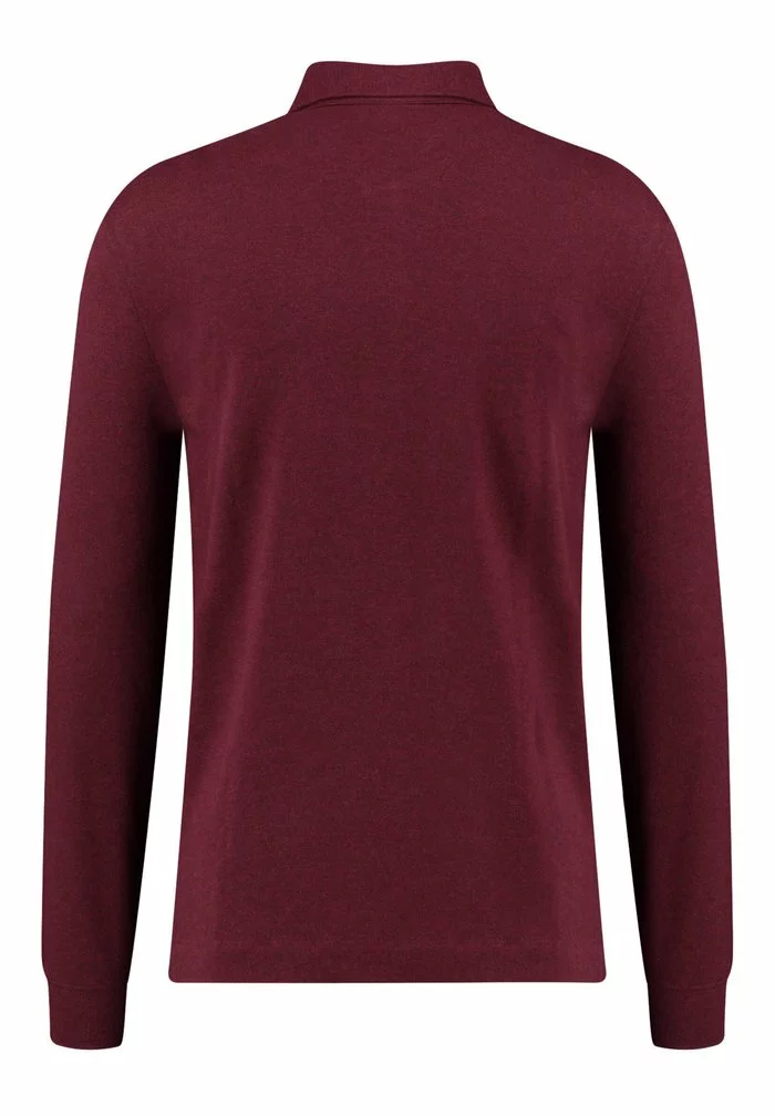 Lacoste HERREN POLOSHIRT REGULAR FIT LANGARM - Polo - Burgundy 2 Lacoste HERREN POLOSHIRT REGULAR FIT LANGARM - Polo - Burgundy – Image 2