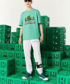 Lacoste MINECRAFT - T-shirt Imprimé - Vert 8 Lacoste MINECRAFT - T-shirt Imprimé - Vert -Lacoste Soldes Magasin b452e7d1c065401691666e10a7c62040