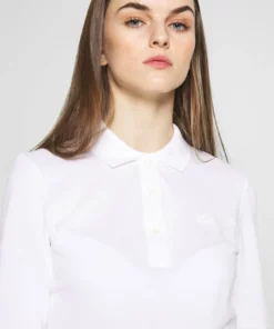 Lacoste Polo - White -Lacoste Soldes Magasin b47e5ff174364343879ab25f0aefde53