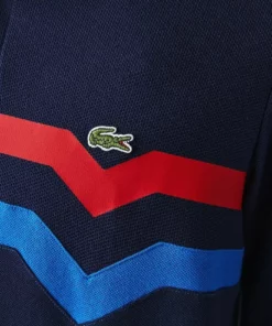Lacoste Polo - Bleu Marine / Rouge / Bleu -Lacoste Soldes Magasin b525cb7bf3594ec087c0f13daa37dd54